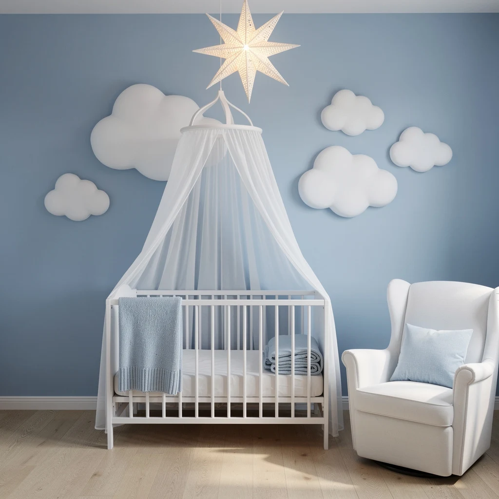 The Sky Blue Cloud Nursery